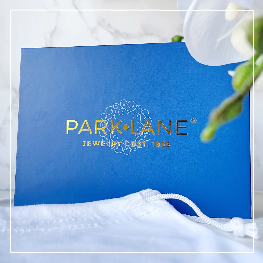July Sparkle Box in blue